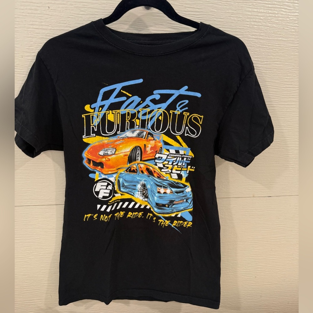 Fast & Furious  Black T-Shirt